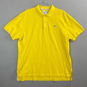 Southern Tide Mens the Skipjack Polo Shirt Short Sleeve Yellow Large